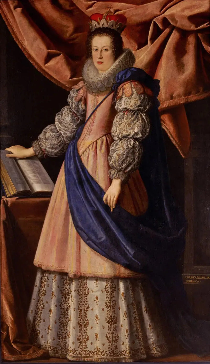 Portrait de Claudia de' Médicis - Lorenzo Lippi