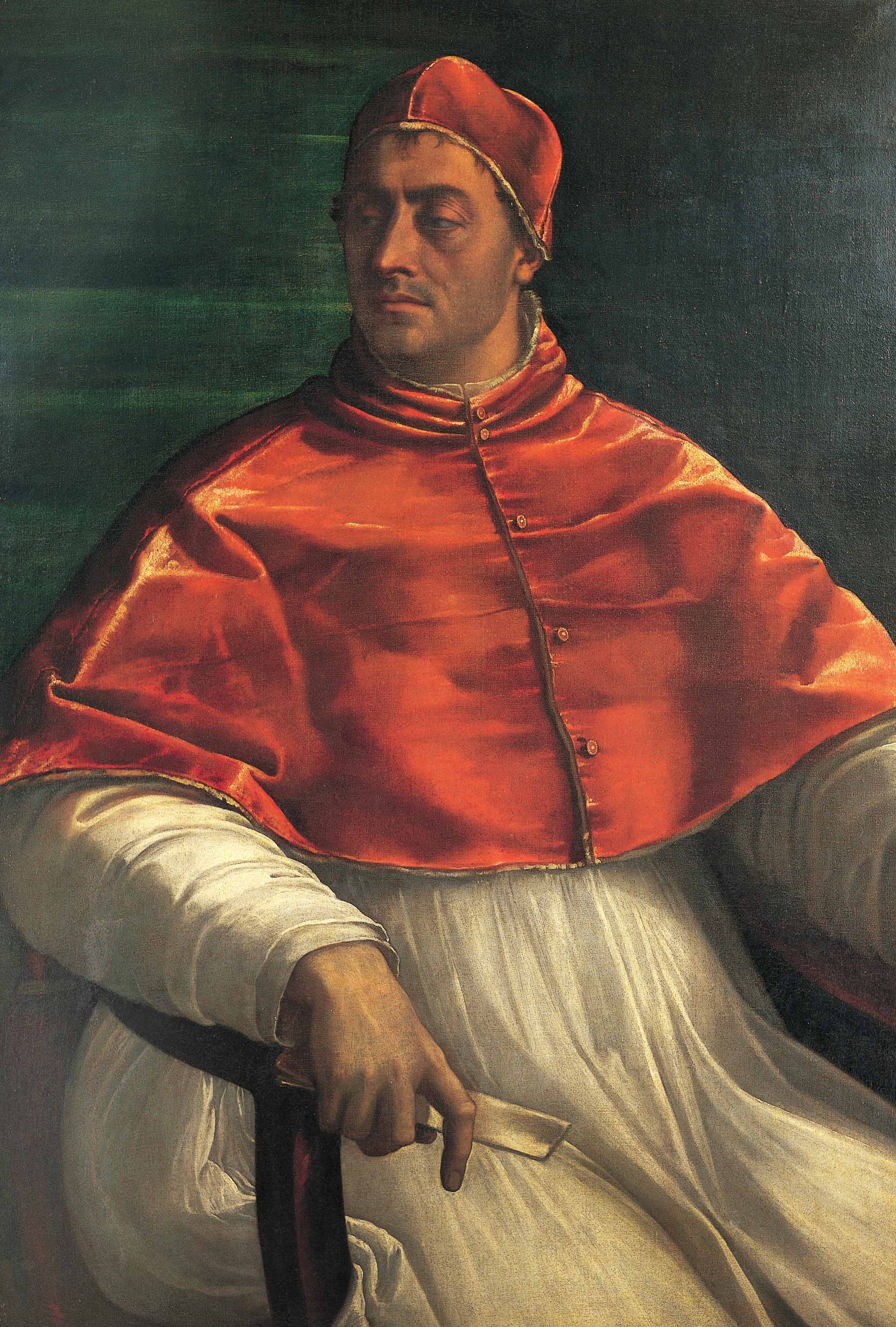 Portrait de Clément VII sans barbe - Sebastiano del Piombo image 1 copie peinte à la main à l’huile