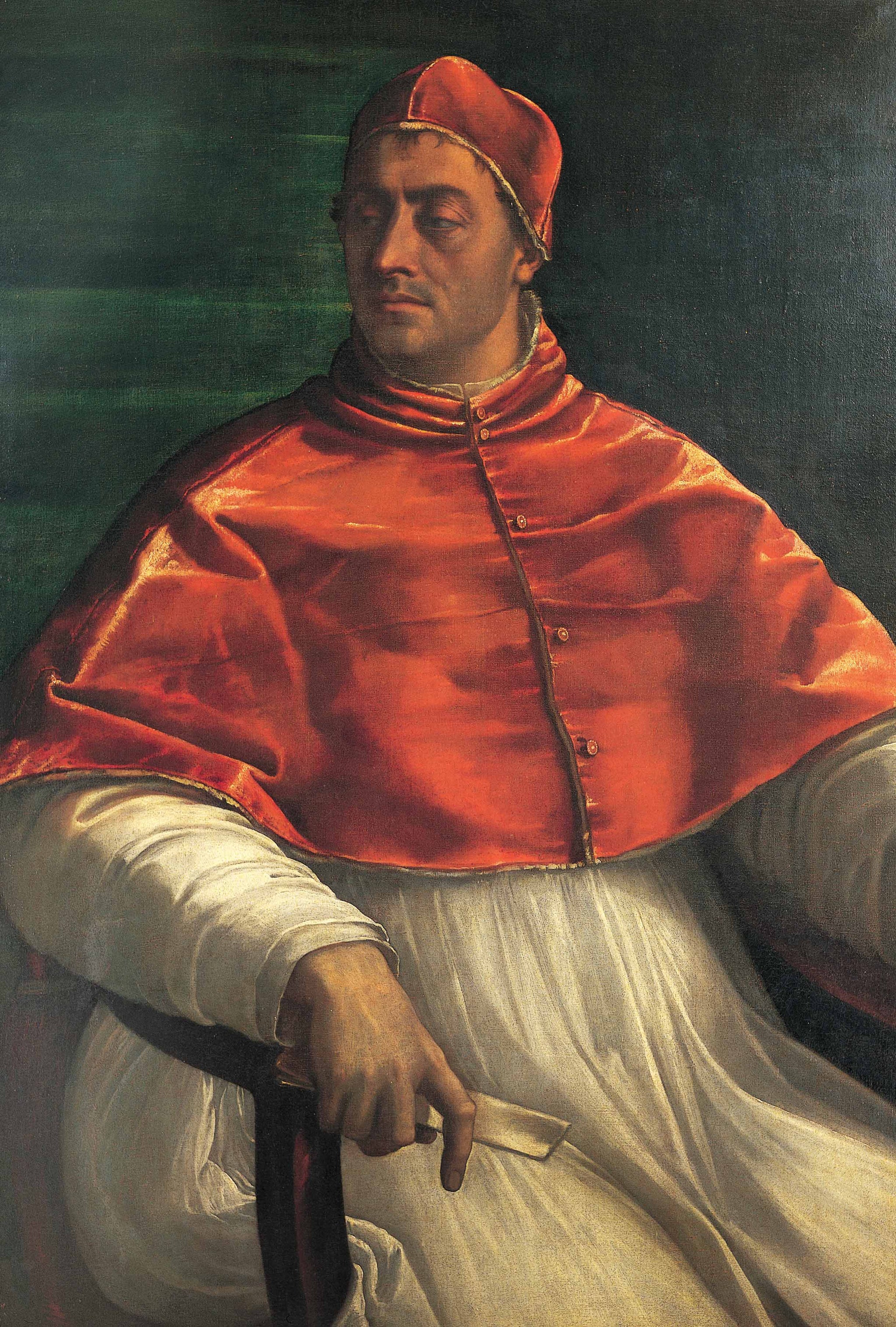 Portrait de Clément VII sans barbe - Sebastiano del Piombo image 1 copie peinte à la main à l’huile