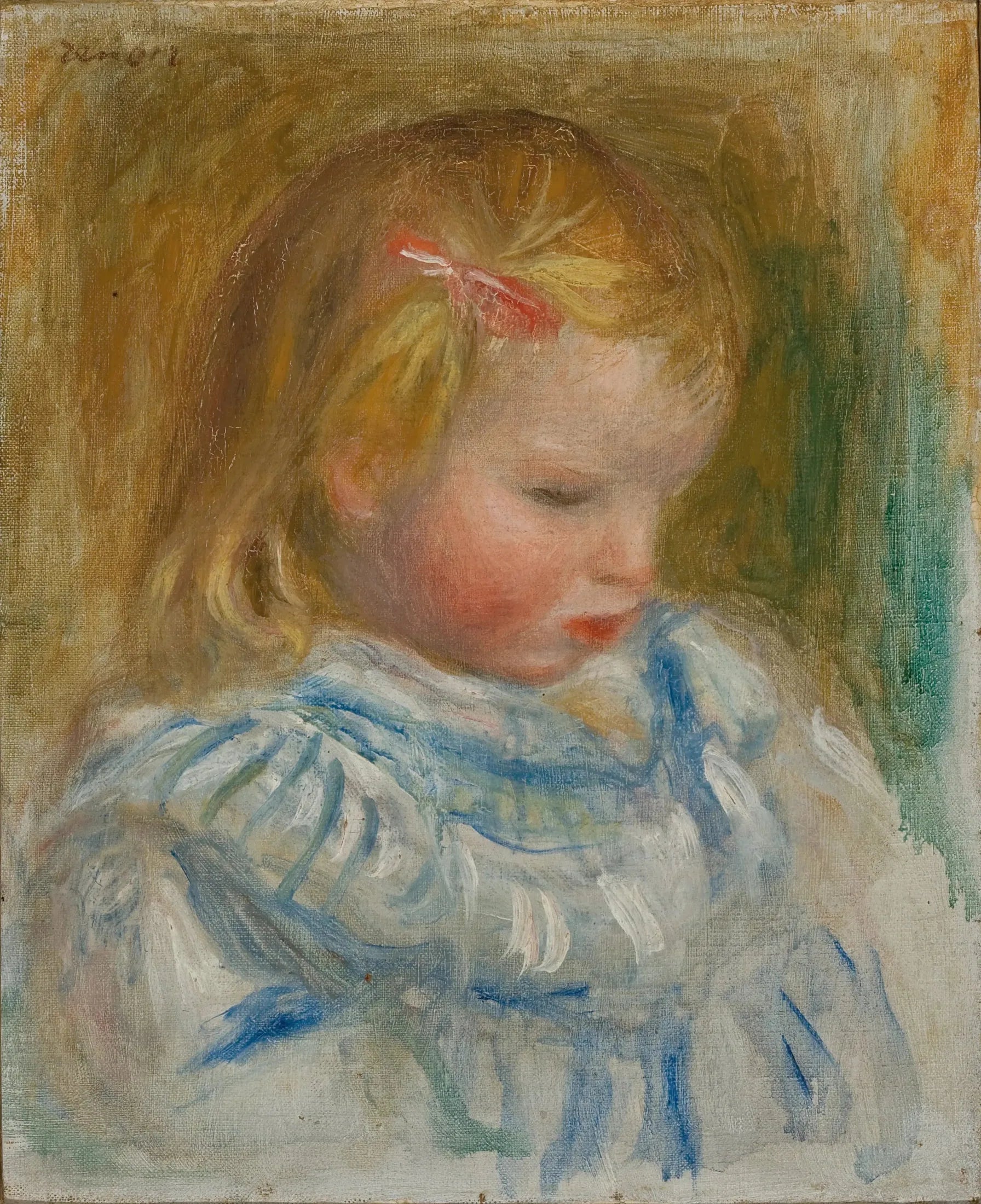 Portrait de Coco - Pierre-Auguste Renoir image 1 reproduction de peinture à l’huile