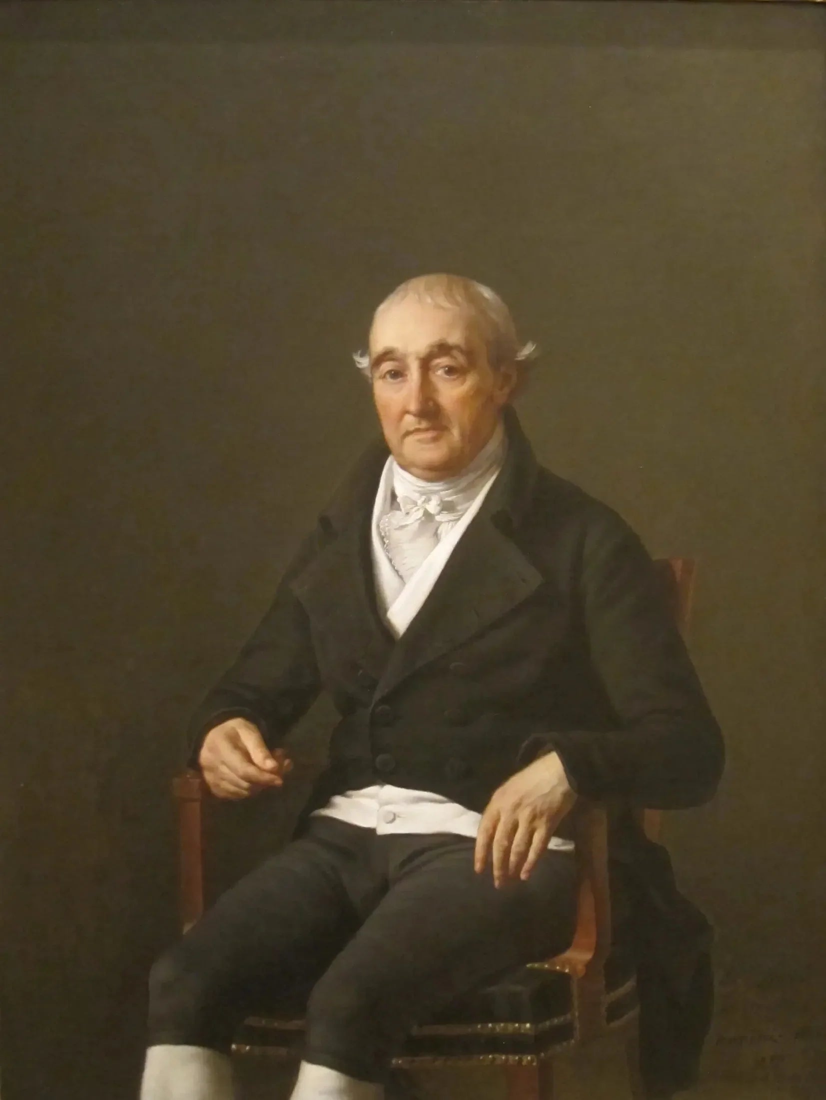 Portrait de Cooper Penrose - Jacques-Louis David image 1 tableau peint à l’huile sur toile