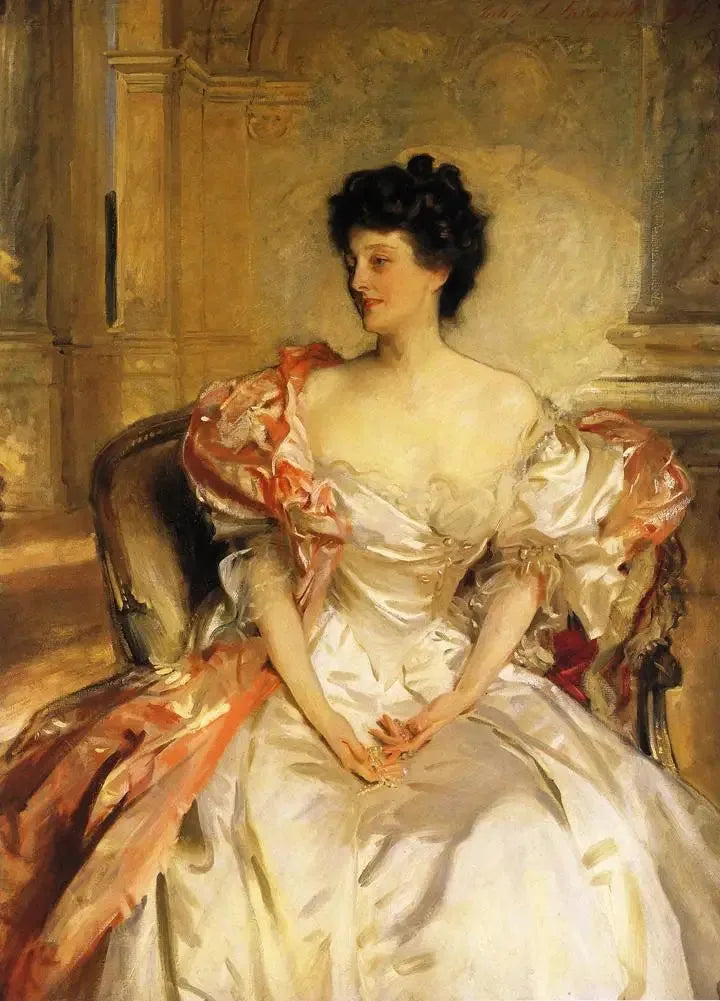 Portrait de Cora Elizabeth Smith Colgate Kennard, brièvement comtesse de Strafford - John Singer Sargent