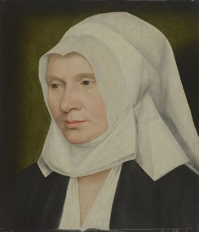 Portrait de Cornelia Sandrien, épouse de Petrus Aegidius (1486-1533) - Quentin Metsys image 1 tableau peint à l’huile sur toile