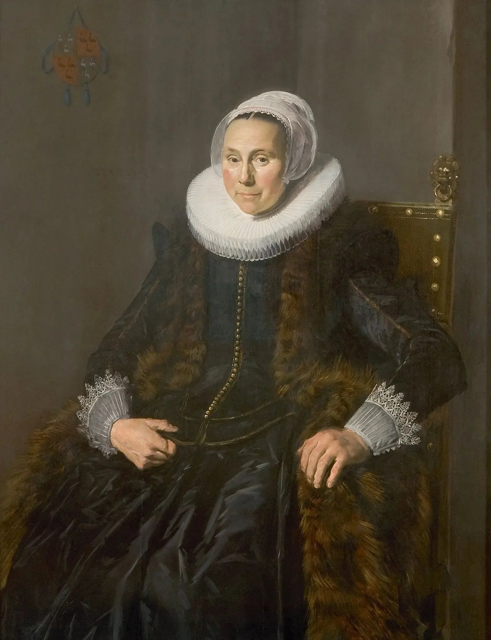 Portrait de Cornelia Voogt - Frans Hals image 1 copie de tableau peinte à la main