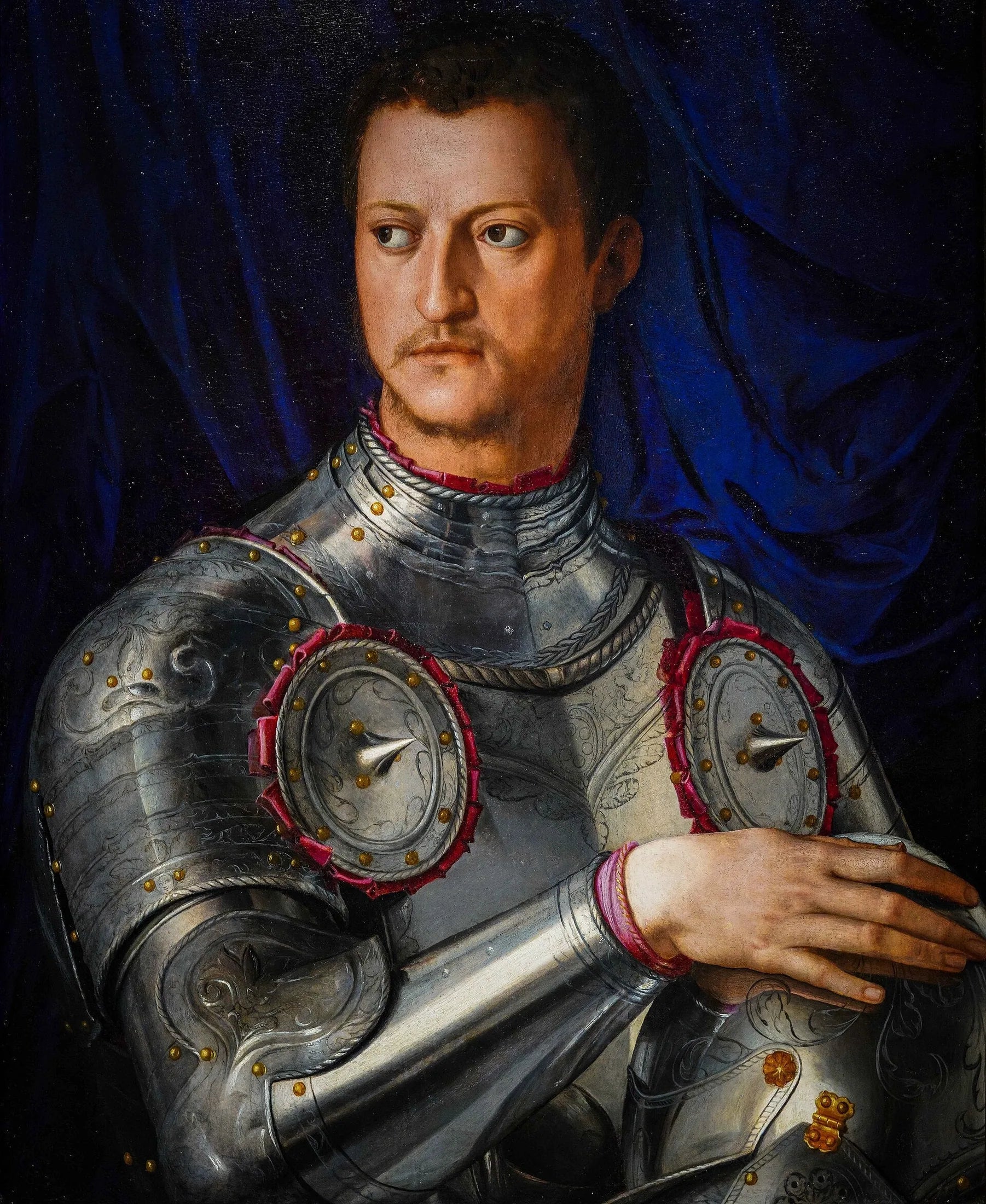 Portrait de Cosme Ier de Médicis - Bronzino image 1 copie peinte à la main à l’huile