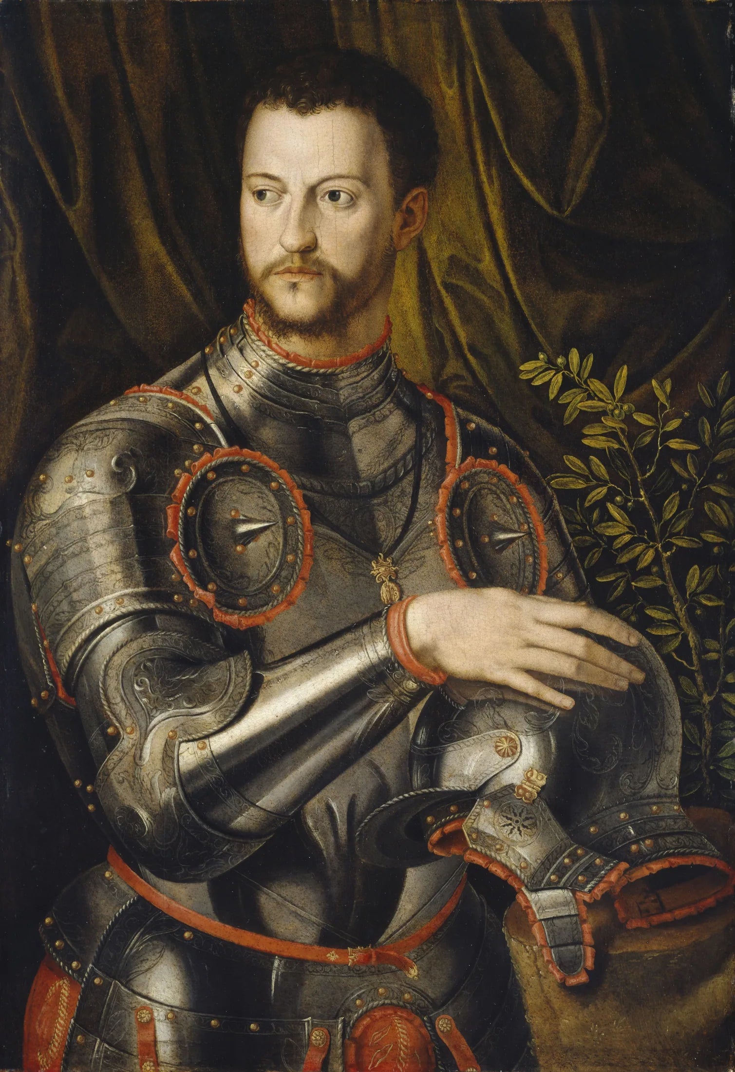 Portrait de Cosme Ier de Médicis, grand-duc de Toscane - Bronzino image 1 reproduction d’œuvre d’art à l’huile