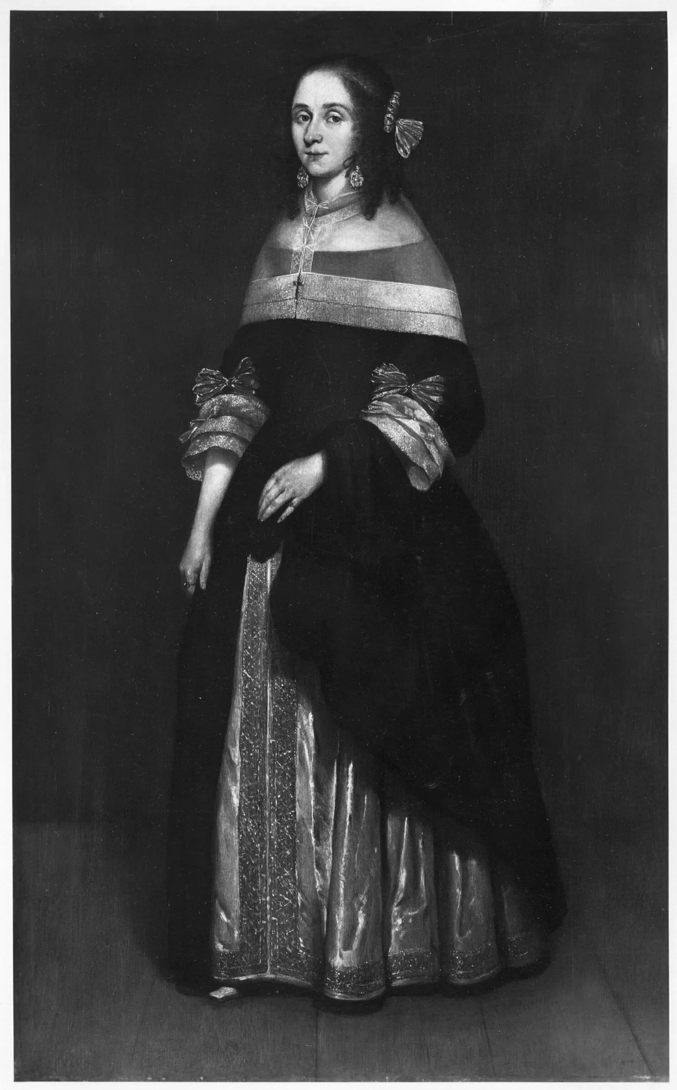 portrait de dame - Gerard ter Borch image 1 tableau peint à l’huile sur toile