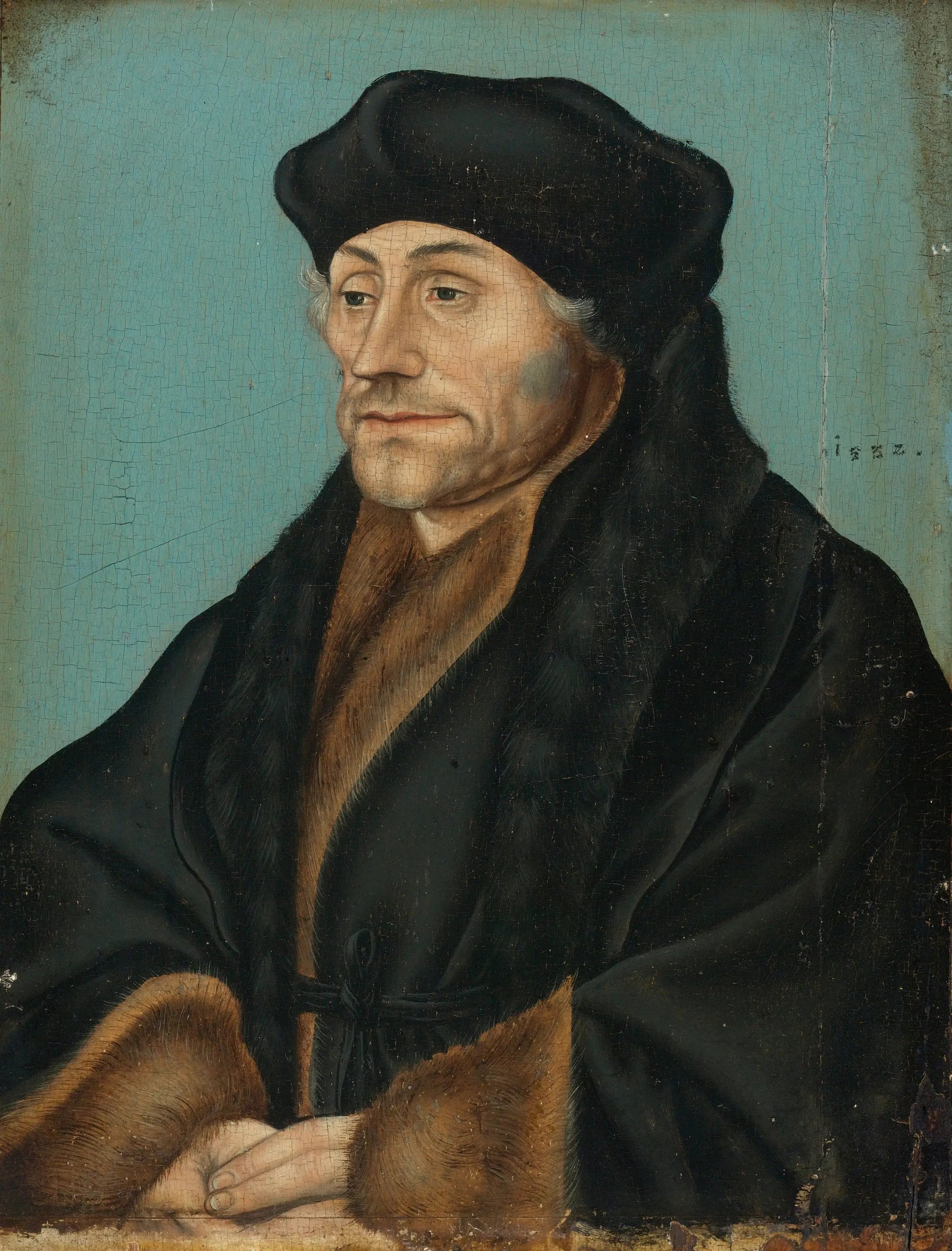 Portrait de Desiderius Erasmus - Lucas Cranach the Elder image 1 tableau peint à l’huile sur toile