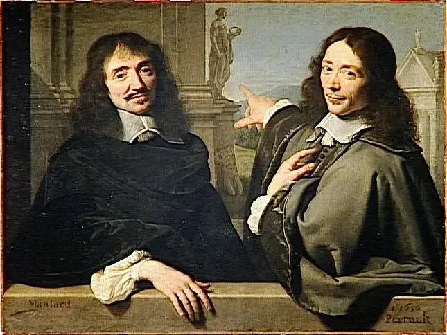 Portrait de deux hommes - Philippe de Champaigne image 1 reproduction réalisée par Alpha Reproduction
