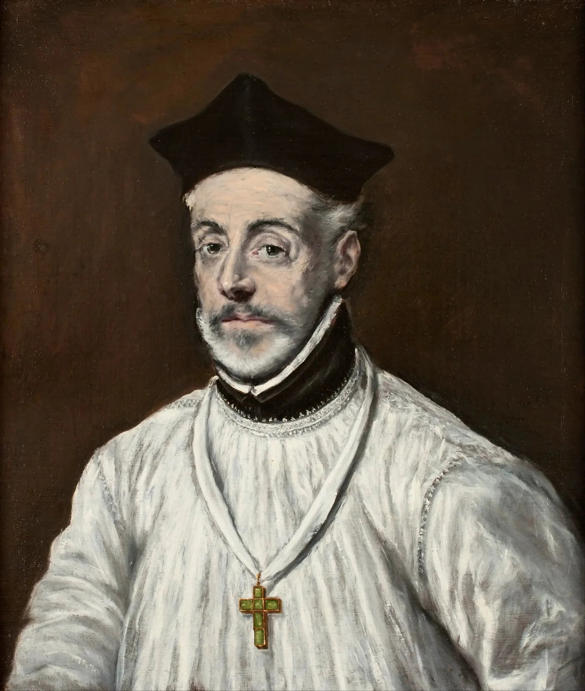Portrait de Diego de Covarrubias et Leiva - El Greco image 1 tableau peint à l’huile sur toile