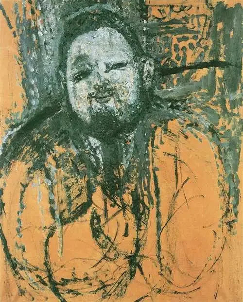 Portrait de Diego Rivera - Amedeo Modigliani image 1 reproduction artisanale de tableau