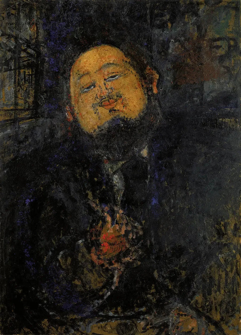 Portrait de Diego Rivera - Amedeo Modigliani