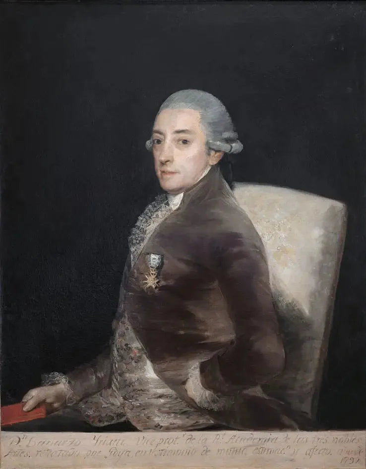 Portrait de Don Bernardo Iriarte - Francisco de Goya image 1 reproduction de peinture à l’huile
