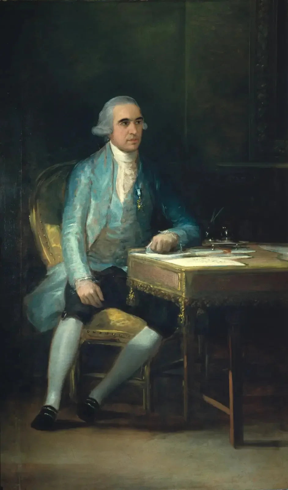 Portrait de Don Francisco de Saavedra - Francisco de Goya image 1 reproduction de peinture à l’huile
