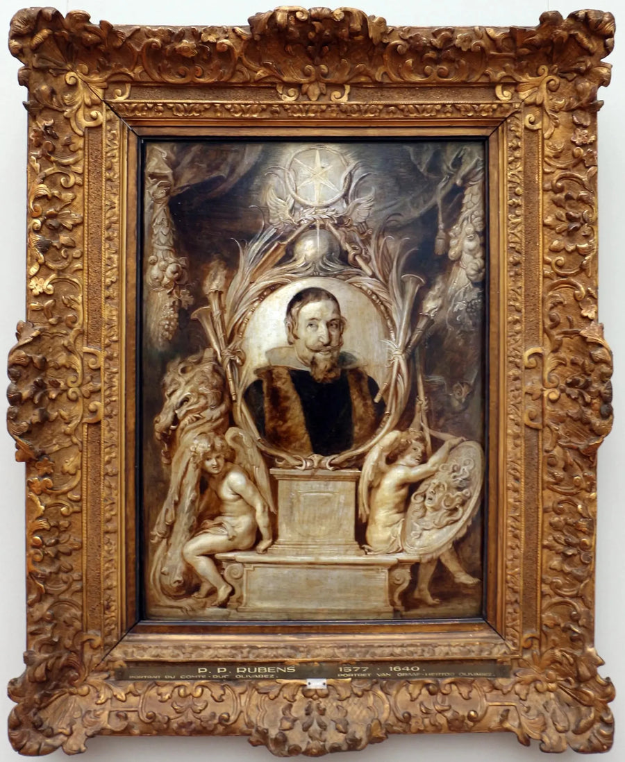 Portrait de Don Gasparo de Guzmàn y Pimentel, comte-duc d'Olivares, duc de San Lucar de Barrameda (1587-1645) - Peter Paul Rubens