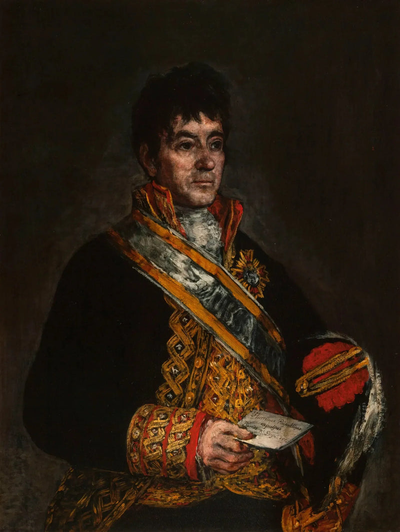 Portrait de Don Miguel De Lardizabal - Francisco de Goya