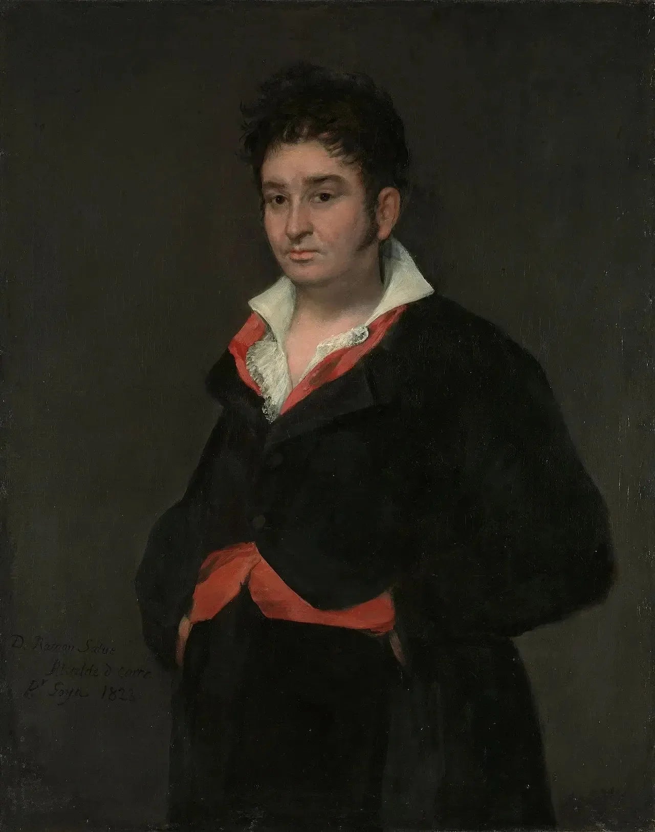 Portrait de Don Ramón Satué - Francisco de Goya image 1 reproduction réalisée par Alpha Reproduction