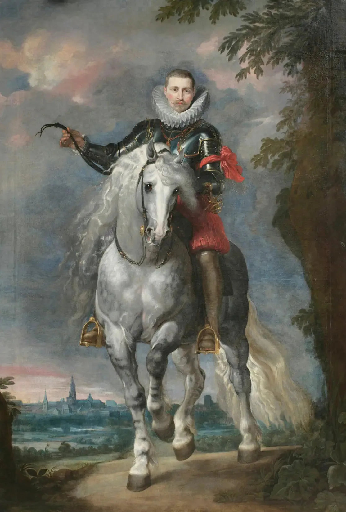 Portrait de Don Rodrigo Calderon à cheval - Peter Paul Rubens image 1 reproduction d’œuvre d’art à l’huile