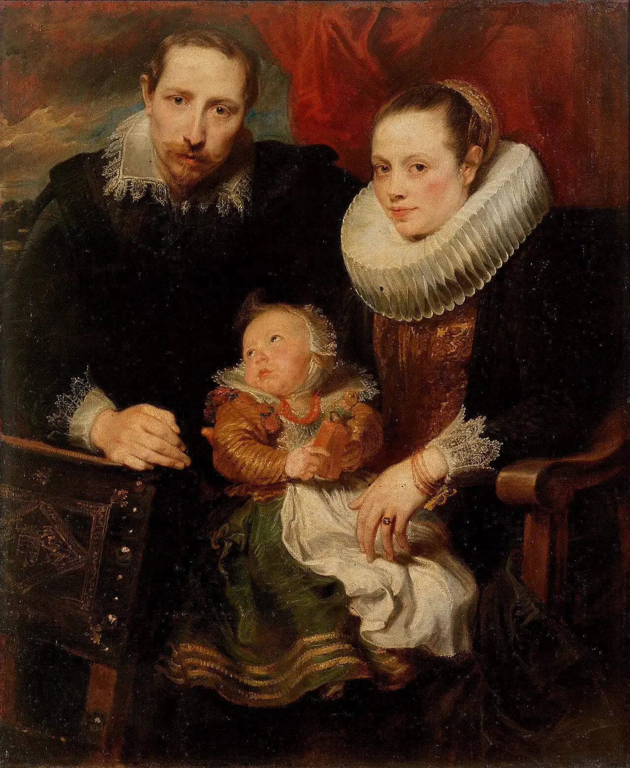 Portrait de famille - Antoine van Dyck image 1 tableau peint à l’huile sur toile