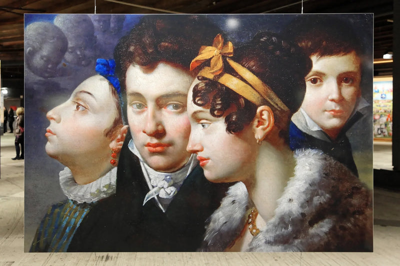Portrait de famille - Merry-Joseph Blondel