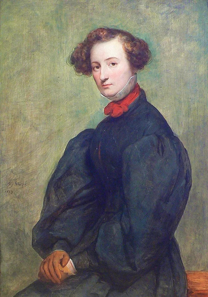 Portrait de Félicie de Fauveau - Ary Scheffer