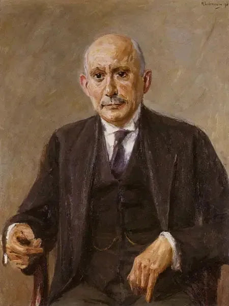 Portrait de Félix Benjamin - Max Liebermann image 1 reproduction de peinture à l’huile