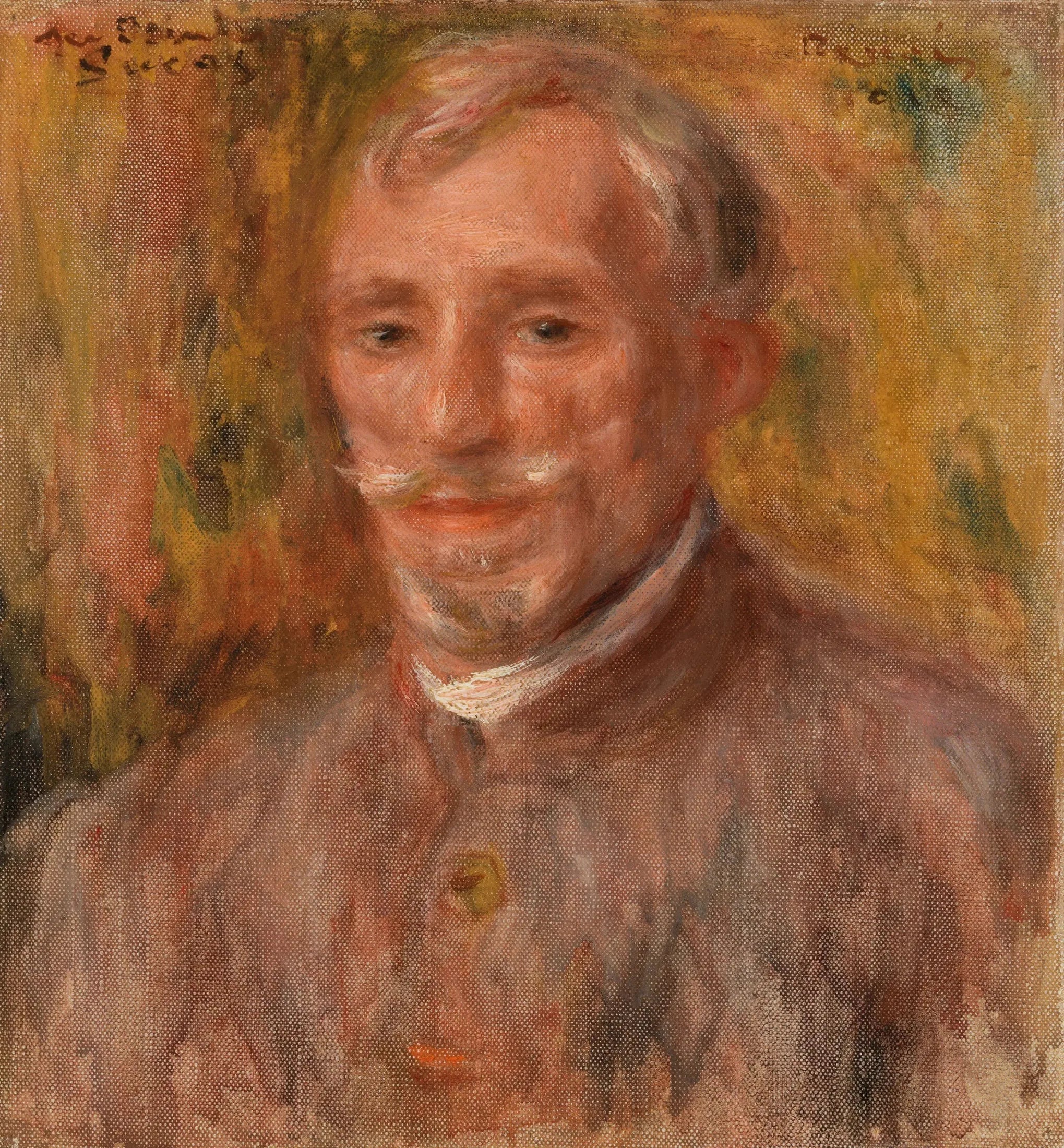 Portrait de Félix Hippolyte-Lucas - Pierre-Auguste Renoir image 1 reproduction de peinture à l’huile