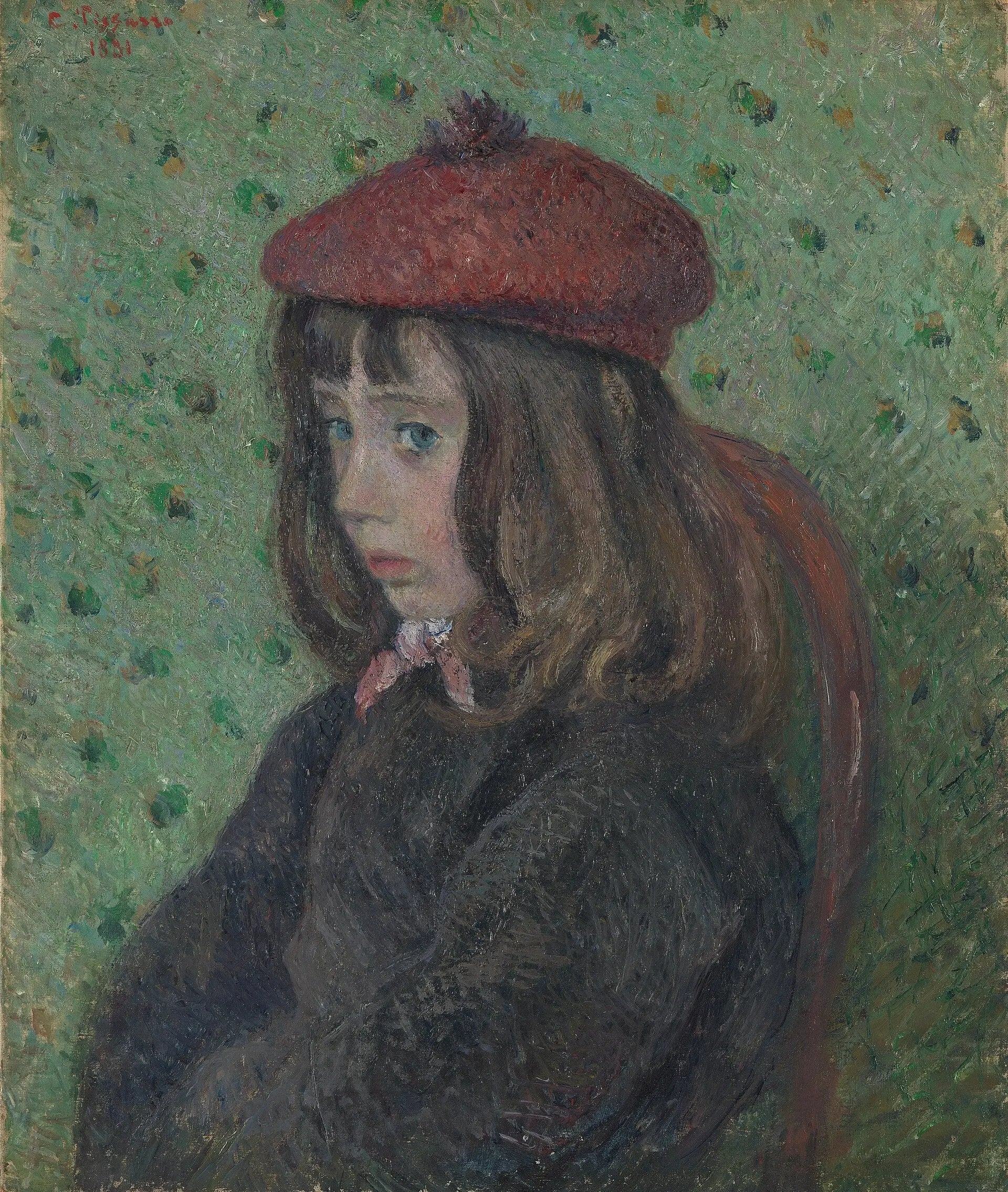 Portrait de Félix Pissarro - Camille Pissarro image 1 reproduction de peinture à l’huile
