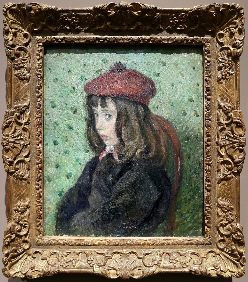 Portrait de Félix Pissarro - Camille Pissarro image 2 copie de tableau peinte à la main