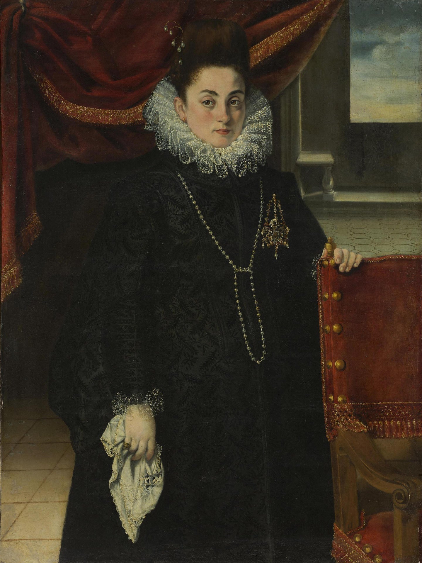 Portrait de femme - Federico Barroci image 1 copie peinte à la main à l’huile