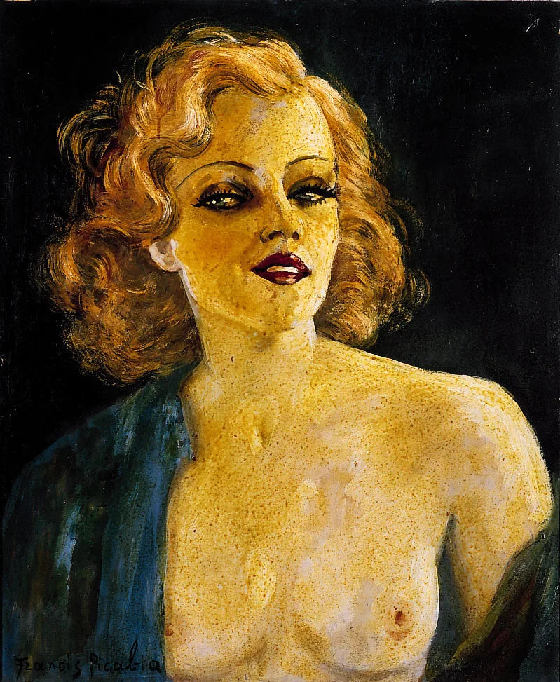 Portrait de femme - Francis Picabia image 1 reproduction de peinture à l’huile