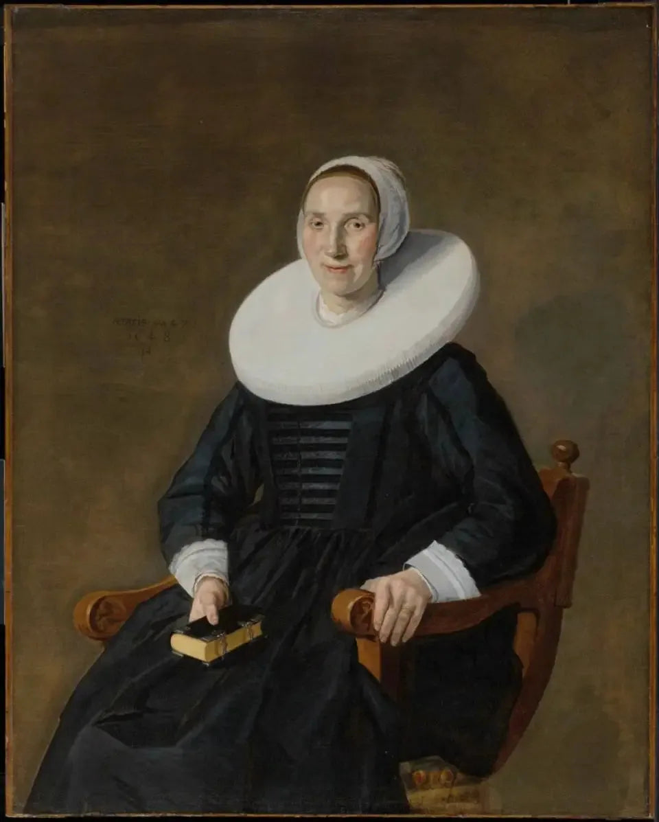 Portrait de femme - Frans Hals image 1 reproduction réalisée par Alpha Reproduction