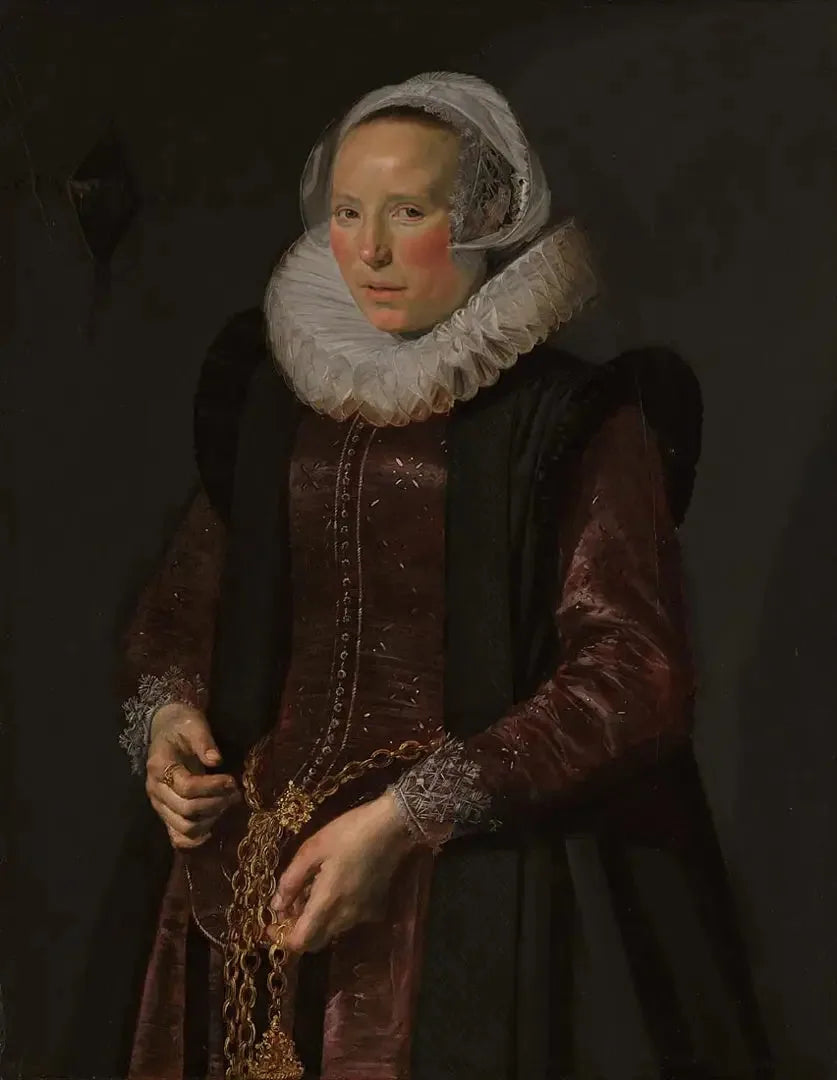 Portrait de femme - Frans Hals image 1 tableau peint à l’huile sur toile