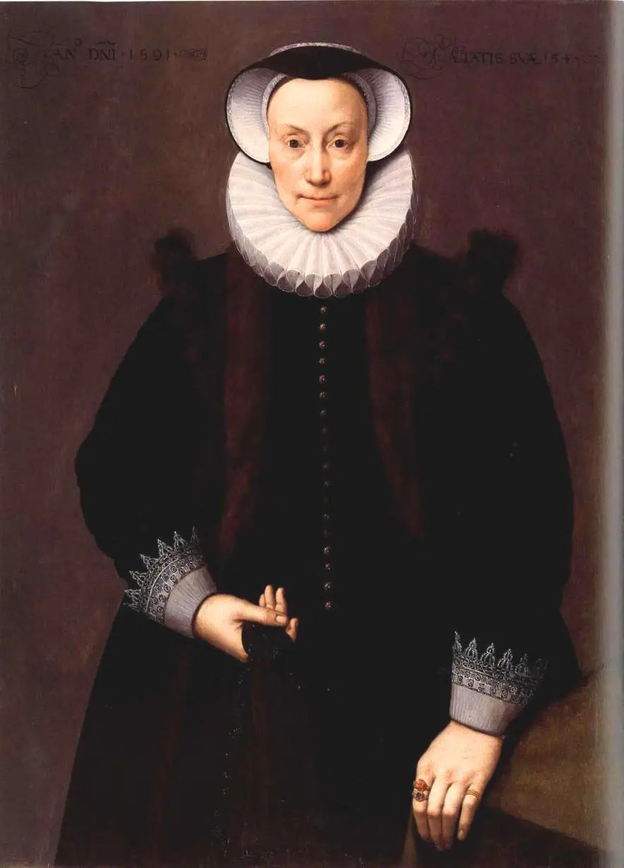 Portrait de femme - Frans Pourbus the Younger image 1 reproduction artisanale de tableau