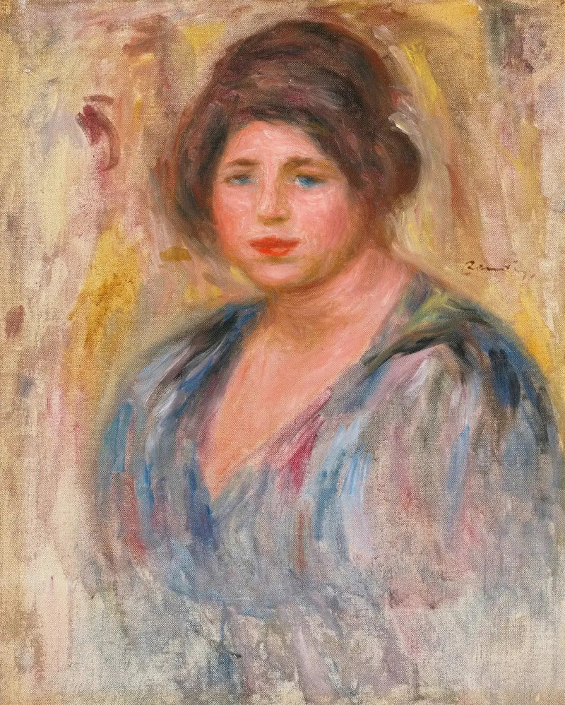 Portrait de femme (Gabrielle Renard) - Pierre-Auguste Renoir