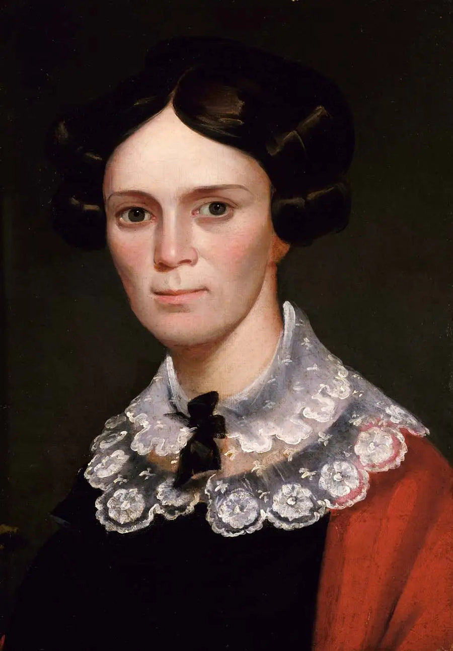 Portrait de femme - George Catlin image 1 reproduction de peinture à l’huile