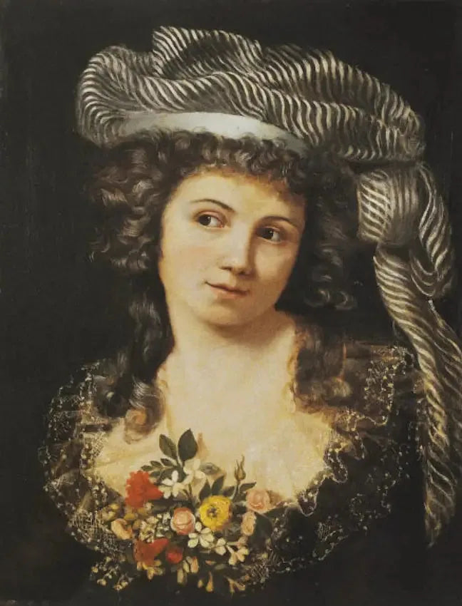Portrait de femme - Gustave Courbet image 1 copie peinte à la main à l’huile