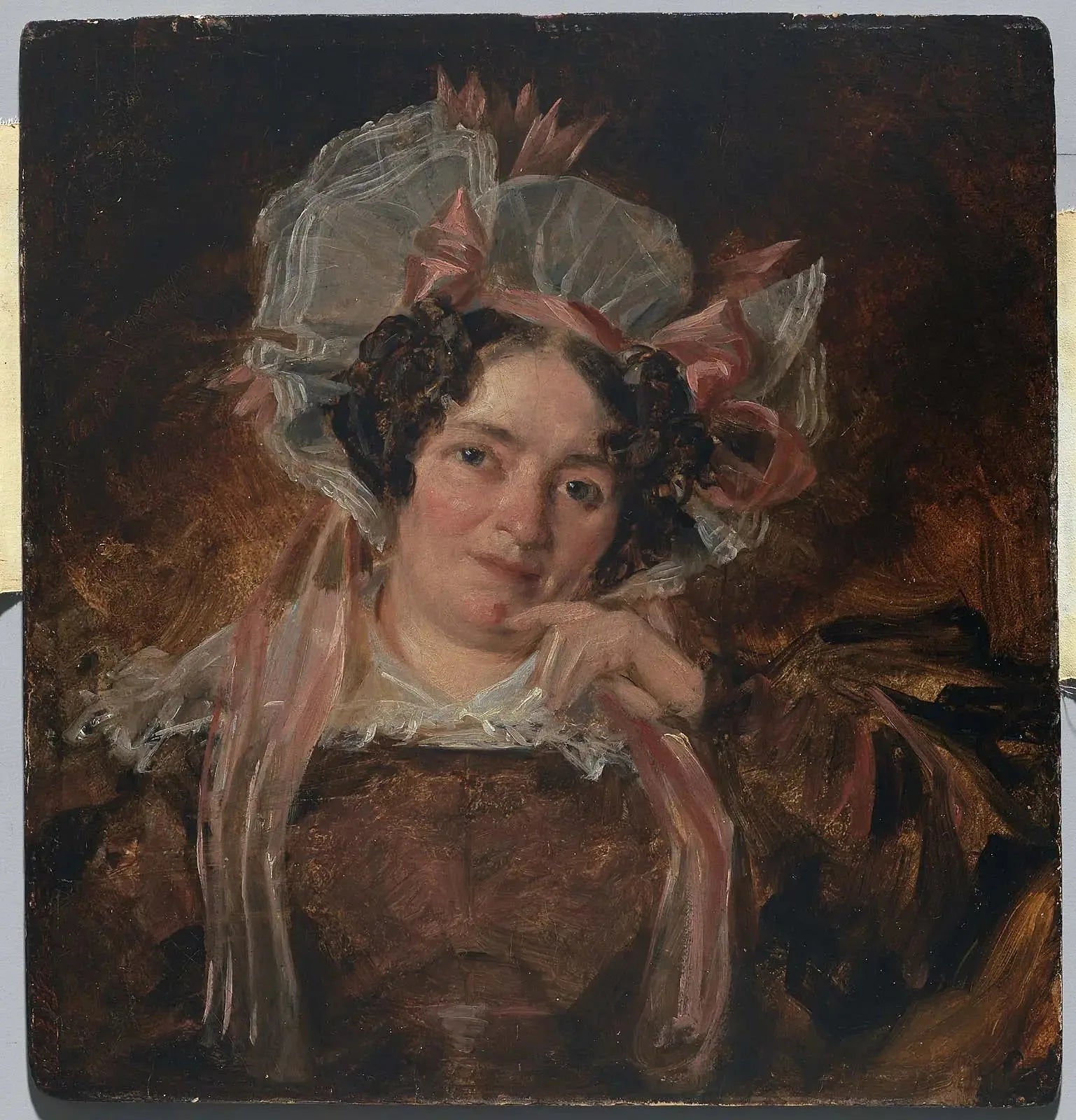 Portrait de femme - John Constable image 1 reproduction artisanale de tableau