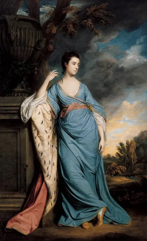 Portrait de femme - Joshua Reynolds image 1 tableau peint à l’huile sur toile