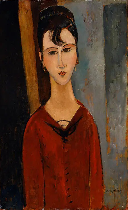 Portrait de femme (Mme C.D.) - Amedeo Modigliani