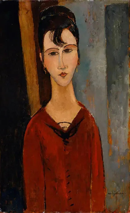 Portrait de femme (Mme C.D.) - Amedeo Modigliani