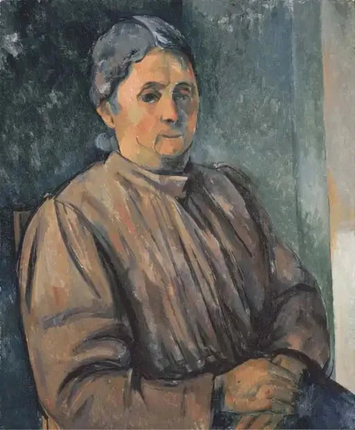 Portrait de femme - Paul Cézanne image 1 reproduction d’œuvre d’art à l’huile