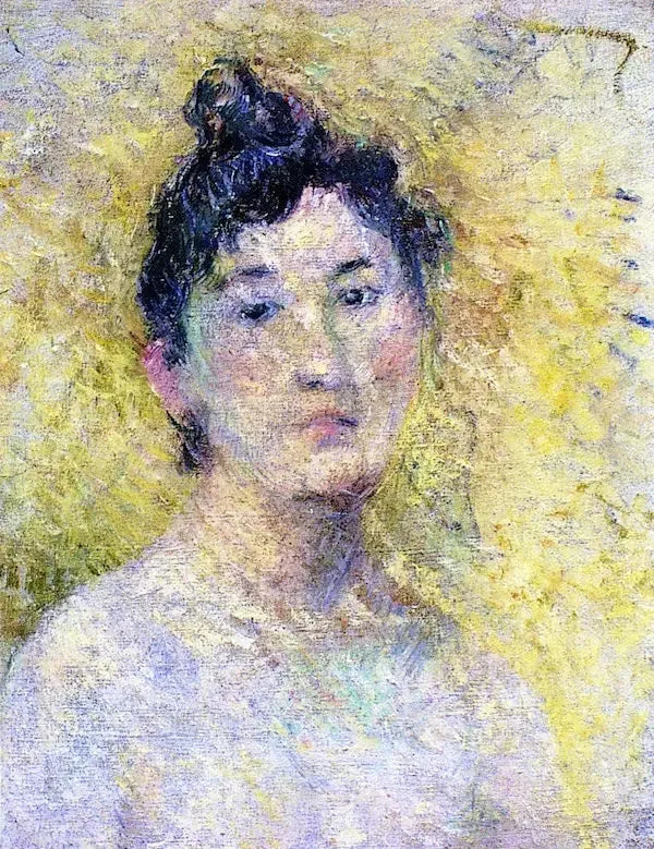 Portrait de femme - Paul Gauguin image 1 reproduction artisanale de tableau