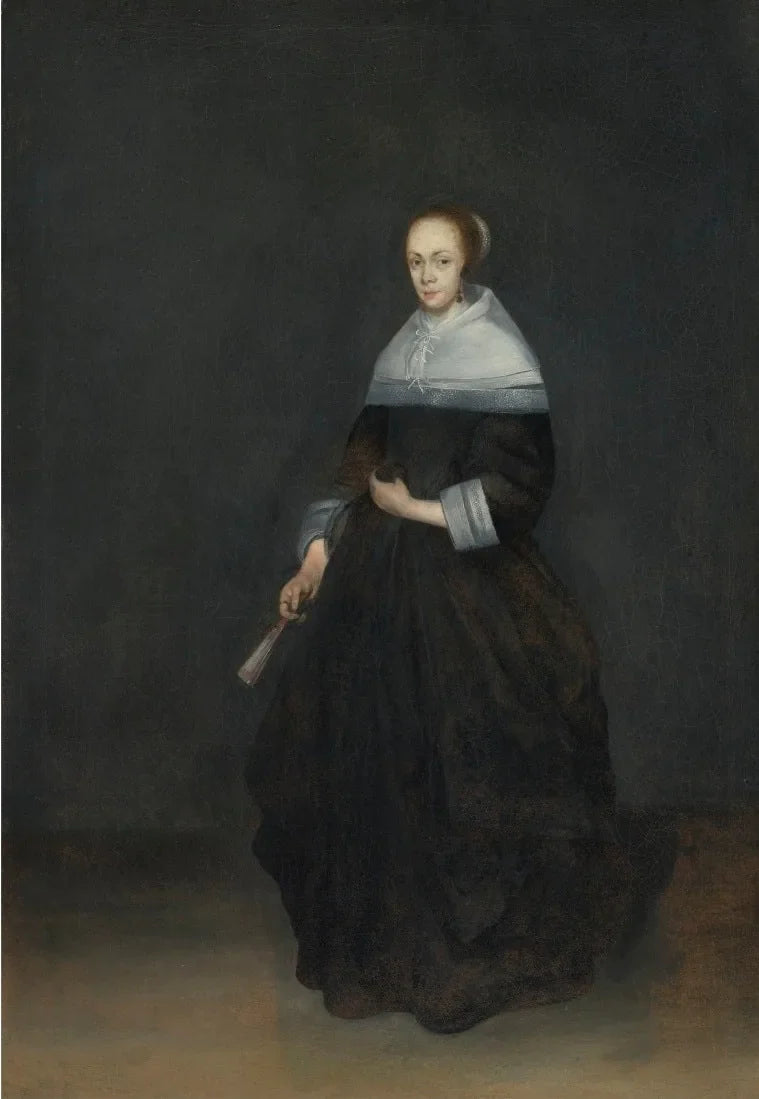 Portrait de femme (pendentif) - Gerard ter Borch