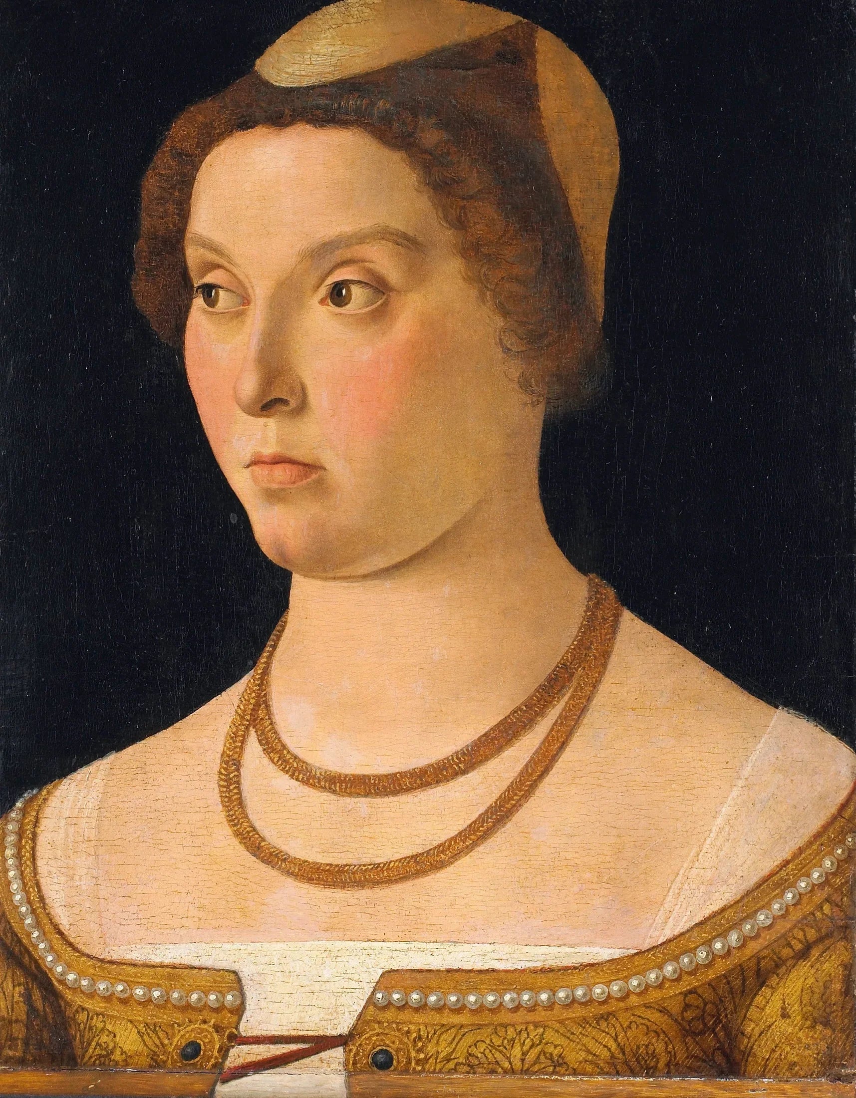 Portrait de femme - Vittore Carpaccio image 1 copie de tableau peinte à la main