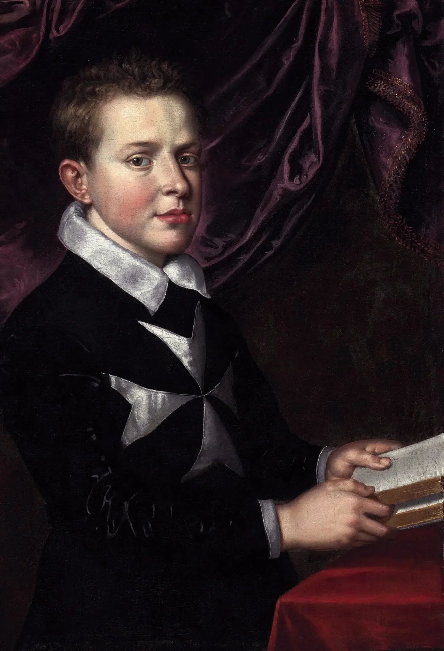 Portrait de Ferdinand Ier Gonzague enfant - Peter Paul Rubens image 1 tableau peint à l’huile sur toile