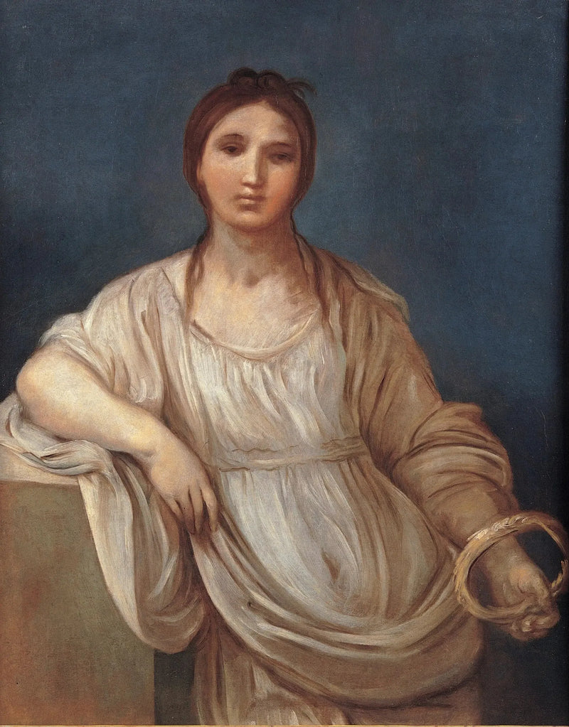 Portrait de fille avec une couronne - Guido Reni