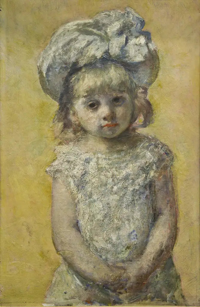 Portrait de fillette - Mary Cassatt image 1 reproduction réalisée par Alpha Reproduction