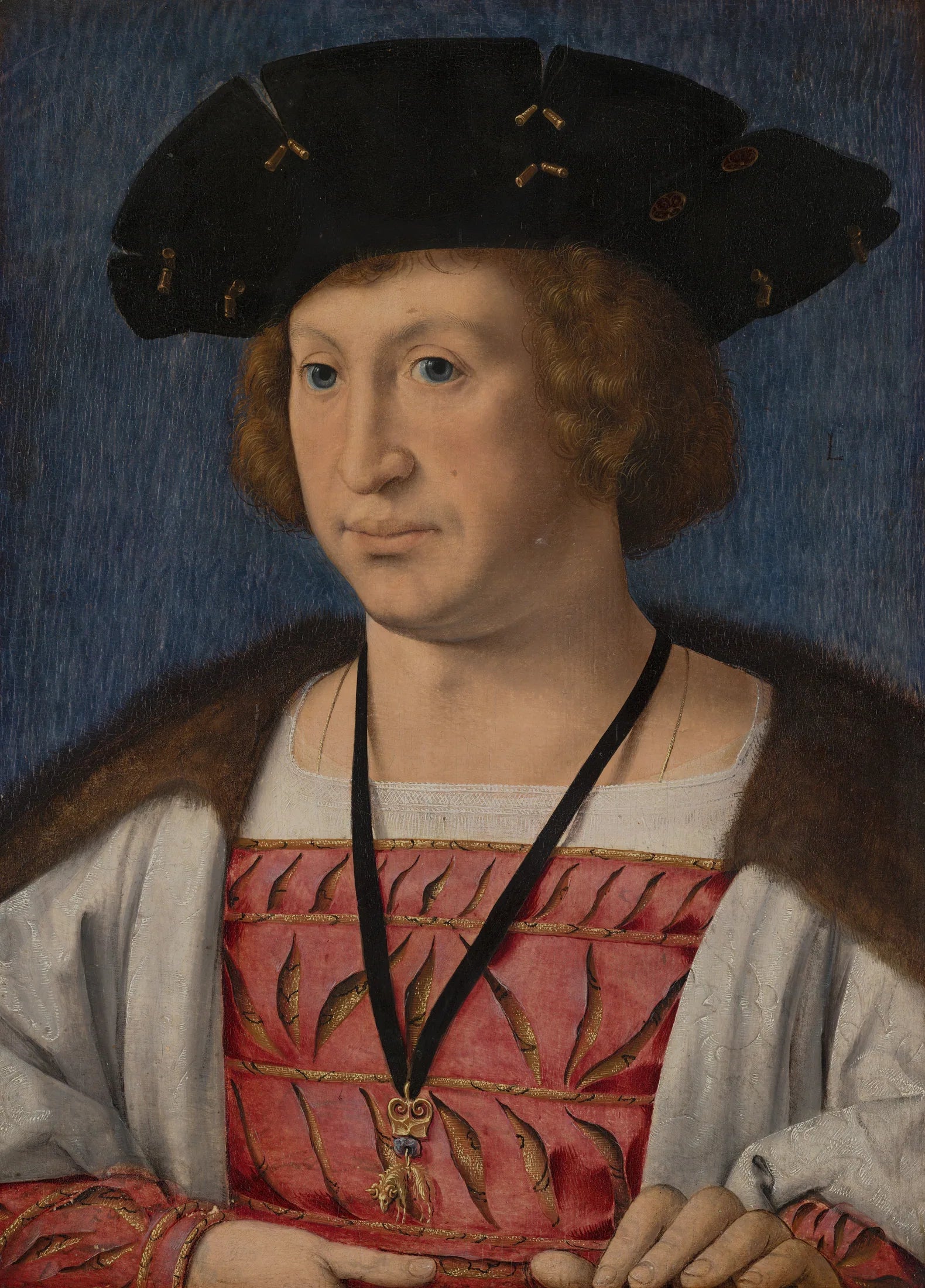Portrait de Floris van Egmond (1469-1539), comte de Buren et Leerdam - Jan Gossaert image 1 reproduction artisanale de tableau