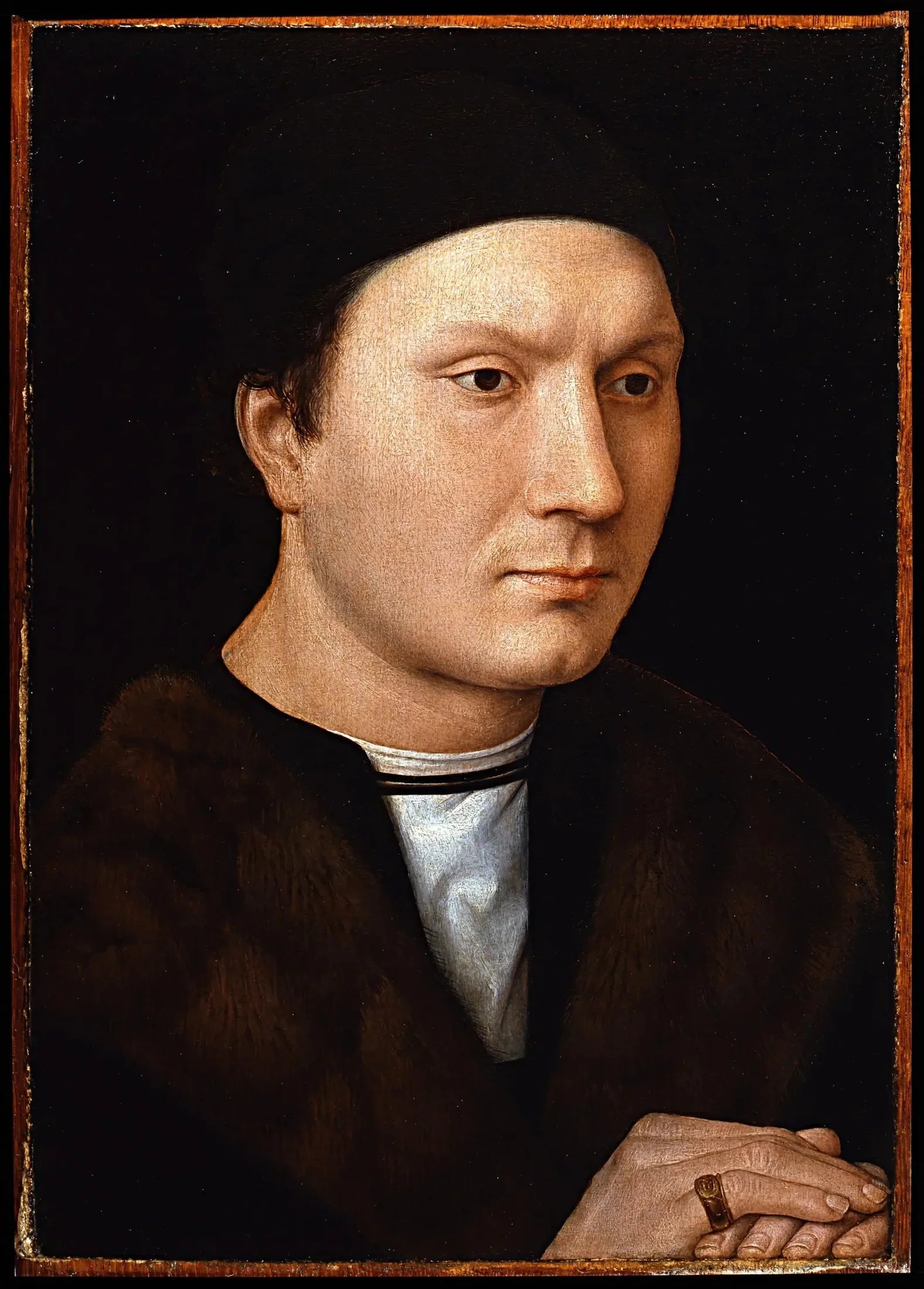 Portrait de Folco Portinari - Hans Memling image 1 tableau peint à l’huile sur toile